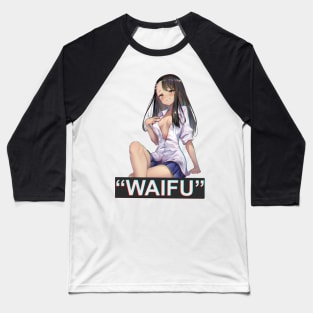 Glitch Hayase Nagatoro Waifu Baseball T-Shirt